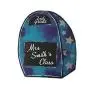 Book Bag Wood Door Hanger, Teacher Sign with Personalized Name and Grade, Teacher Gift, Back to School Classroom Decoration