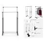 Double pole A Adjustable Portable Clothes Hanger New Double pole A Adjustable Portable Clothes Hanger New