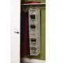 Household Essentials 311328 Hanging Shoe Storage Organizer for Closets |10 Wide Pocket Shelves | Natural Canvas