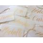 Wedding Gift Tags - Bridesmaid Gift Tags - Calligraphy Vellum Dress Hanger Tags - Personalized Wedding Gift Tag
