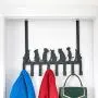 Wintek Black Dog Over The Door Hook Hanger Coat/Bag/Towel/Hat/Accessories Rack,Home and Office Heavy Duty Organizers-8 Hooks,Black (Black, Dog) Wintek Black Dog Over The Door Hook Hanger Coat/Bag/Towel/Hat/Accessories Rack,Home and Office Heavy Duty Organizers-8 Hooks,Black (Black, Dog)