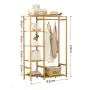 Wall CR Coat Racks Coat Rack Floor Bedroom Drying Racks Bamboo Simple Solid Wood Living Room Clothes Rack Hangers Wall CR Coat Racks Coat Rack Floor Bedroom Drying Racks Bamboo Simple Solid Wood Living Room Clothes Rack Hangers