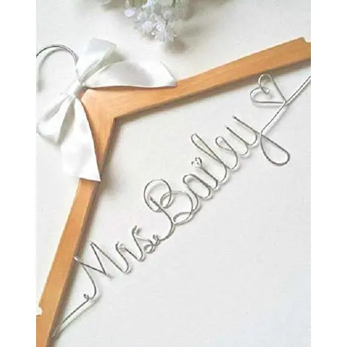 Personalized wedding hangers, Personalized Gift, Personalized Gift, Bridesmaid Gift, Bridal Hanger, Bridal Shower Gift