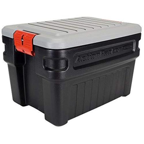 Rubbermaid 1172 ActionPacker Storage Box, 24 Gallon