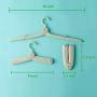 Portable Folding Multi-Function Clothes Hangers, Perfect for Travel Business Trip 36g [3Pack]