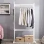 WYQSZ Living Clothes Rack Wooden, Simple Modern Floor Bedroom Bamboo Garment Rack, Creative Hanger Bamboo Bamboo Multi-Purpose Clothes Rack (Color : B, Size : 55176cm) WYQSZ Living Clothes Rack Wooden, Simple Modern Floor Bedroom Bamboo Garment Rack, Creative Hanger Bamboo Bamboo Multi-Purpose Clothes Rack (Color : B, Size : 55176cm)