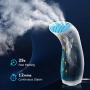 Travel Steamer for Clothes, 120V Handheld Garment Steamer, Powerful 25s Fast Heat-up, 360°Leak-Proof No Spitting, 12Mins Continuous Steam, Auto-Off, Fabric Wrinkles Remover for Home Hotel Travel