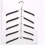 2pcs Random Color Clothes Hanger Clothing Organizer Multi Layers Cloth Hanger Clothes Holder Rack Hook Hangers