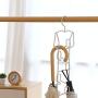 HJYPYJ Magic Hanger,Save Space Multi-Functional Hangers,Hanger Organizer That Stores Multiple Accessories Such As Scarves and Belts Superimposed Storage/C / 55x16x9cm