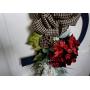 Monogram Door Hanger Wreath Monogram Door Hanger Wreath