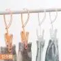12 Pcs Socks Towel Practical Windproof Clip Bras Clothes Hanger Pegs Rope Belt Clip (multicolour, 12pcs) 12 Pcs Socks Towel Practical Windproof Clip Bras Clothes Hanger Pegs Rope Belt Clip (multicolour, 12pcs)