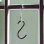 Heavy Duty S Hooks Metal S Shaped Hooks Black Hanging Hooks 2.75” Hangers for Kitchenware Pots Pans Plants Bags Towels