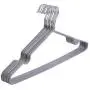 Clothes Hangers 10 Packs Metal Non-Slip Dip Plastic Adult Drying Rack Home Creative Hanger Stainless Steel Hangers (Color : Gray) Clothes Hangers 10 Packs Metal Non-Slip Dip Plastic Adult Drying Rack Home Creative Hanger Stainless Steel Hangers (Color : Gray)