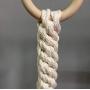 Macrame Plant Hanger || 100% Cotton Handmade || 39"-47" length