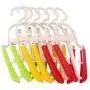 Multifunctional Foldable Plastic Travel Home Clothes Hanger Non-Slip Drying Rack -1Pc Random Color GlobalDeal