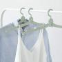 FOONEE Foldable Hangers, Portable Non Slip Hangers, Clothes Drying Rack for Travel, Home, Dormitory, Business Trip