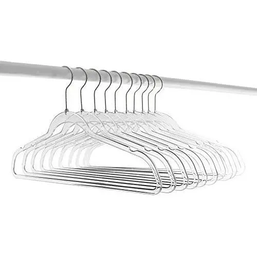 NEW EXCLUSIVE INNOVATION by Closet Complete: COMPLETELY CLEAR, Space Saving, INVISIBLE HANGERS, Ultra-Thin ACRYLIC HANGERS, CHROME Hooks, Set of 10 NEW EXCLUSIVE INNOVATION by Closet Complete: COMPLETELY CLEAR, Space Saving, INVISIBLE HANGERS, Ultra-Thin ACRYLIC HANGERS, CHROME Hooks, Set of 10