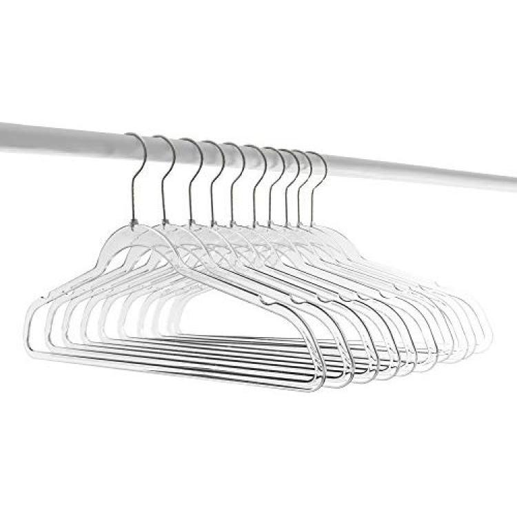 Completely Clear Acrylic Hangers  Space Saving Invisible Hangers