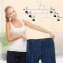 IEOKE Pant Hangers, Skirt Hangers with Clips Metal Trouser Clip Hangers for Heavy Duty Ultra Thin Space Saving (30pack)