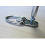 Heavy Duty D-Ring Picture Hangers - 100 Pack - 1 Screw
