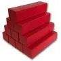 LOT OF 10 - SINGLE ROW 2x2 STORAGE BOXES For Coins in Plastic, Vinyl, Paper and Cardboard Flip Holders