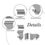Vinyl Siding Hooks, Vinyl Siding Hangers, 20 Pack Stainless Steel Heavy Duty Vinyl Siding Hooks Vinyl Siding Clips Low Profile Siding Hooks for Hanging Outdoor Decorations Home Decor Vinyl Siding Hooks, Vinyl Siding Hangers, 20 Pack Stainless Steel Heavy Duty Vinyl Siding Hooks Vinyl Siding Clips Low Profile Siding Hooks for Hanging Outdoor Decorations Home Decor