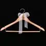 Flameer Vintage Plain Wooden Wedding Dress Hanger Bridal Groom Coat Hangers Party Gift Flameer Vintage Plain Wooden Wedding Dress Hanger Bridal Groom Coat Hangers Party Gift