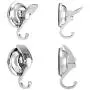 No Punching Heavy Duty Vacuum Suction Cup Hooks Powerful Suction Cup Hooks Wreath Hanger for Shower (4 Pack) No Punching Heavy Duty Vacuum Suction Cup Hooks Powerful Suction Cup Hooks Wreath Hanger for Shower (4 Pack)