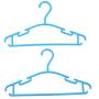 ajzdnzvr 10PCS Plastic Hangers - Clothes Coat Trouser Bar Baby Toddler Childrens Hangers,5 Colors