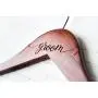 5 Personalized, Engraved Wedding Dress Hangers by Left Coast Original