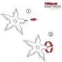 3 pc Stainless Steel Star Door Coat Hook Clothes Coat Hooks Ninja Throwing Darts Creative Wall Door Hook Clothes Hats Hanger Holder Home Decoration 3 pc Stainless Steel Star Door Coat Hook Clothes Coat Hooks Ninja Throwing Darts Creative Wall Door Hook Clothes Hats Hanger Holder Home Decoration