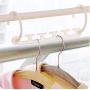 10Pcs 3D Space Saving Hanger Decoration Magic Clothes Hanger with Hook Closet Organizer Home Tools