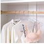 10 Pcs Non-Slip Hanger Clothes Drying Rack Holder Durable for Home Wardrobe Random Color