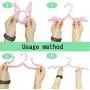 YOUOWO Travel Hangers with Clips Portable Folding Clothes Hangers 12 pcs with 24 pcs Hanger Clips for Scarves Suits Trousers Pants Shirts Socks Underwear Travel Home Foldable Clothes Drying Rack YOUOWO Travel Hangers with Clips Portable Folding Clothes Hangers 12 pcs with 24 pcs Hanger Clips for Scarves Suits Trousers Pants Shirts Socks Underwear Travel Home Foldable Clothes Drying Rack