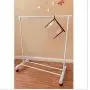 Boottique Child Garment Rack- Kids Closet Organizer- with 10 Childrens Velvet Hangers (Rack with 10 Pink Velvet Hangers)