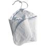 NewFerU Inflatable Hanger Travel X 4, White Round Shoulder, Portable Folding Clothes Drying Rack with Metal Hook, Space Saving Coat Storage Set Non Slip Foldable for Home Car Camping Indoor Outdoor