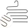 DNJKSA Metal Clothes Hanger 5 Tiers Hanger for Clothes Saves Space Clothes Storage Hanging Hanger for Pants Belt Tie Adult(2 Pieces/Lot)(Random Color) DNJKSA Metal Clothes Hanger 5 Tiers Hanger for Clothes Saves Space Clothes Storage Hanging Hanger for Pants Belt Tie Adult(2 Pieces/Lot)(Random Color)