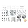 Picture Hanging Assortment KIT, Includes Hooks, Nails, Sawtooth Hangers, and Picture Hanging Wire. Perfect for All Your Paintings, Family Photos, Canvas and Artwork.