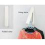 Tenrry Laundry Drying Rack Wall-Mount Retractable Folding Invisible Clothes Hanger