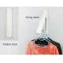 Jzenzero Laundry Drying Rack Wall-Mount Retractable Folding Invisible Clothes Hanger Jzenzero Laundry Drying Rack Wall-Mount Retractable Folding Invisible Clothes Hanger