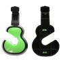 Gazechimp Fashion Plastic Vehicle Cars Violin Hook Hanger Hanging Women Bag Clothes - Green, 9.55.22.7cm/3.742.051.06inch