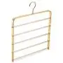 Pant Hangers Durable Slack Hangers Clothes Pants Hangers-Multi Layers Pant Slack Hangers Swing Arm Pants Hangers Storage for Pants Scarf Hanging Multi Layers Stainless Steel Space Saving Clothes