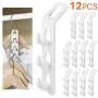 WINIT Cascading Clothes Hanger Hooks,Space Saving Series Multi-Function Multi-Layer Cabinet Clothes Connection Folding Storage Clothes Rack Hanger Household Strong Load-Bearing Closet Hook (12pcs) WINIT Cascading Clothes Hanger Hooks,Space Saving Series Multi-Function Multi-Layer Cabinet Clothes Connection Folding Storage Clothes Rack Hanger Household Strong Load-Bearing Closet Hook (12pcs)
