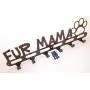 Dog Leash Wall Hanger Hook Holder Fur Mama Copper Vein color Handmade in USA Dog Leash Wall Hanger Hook Holder Fur Mama Copper Vein color Handmade in USA