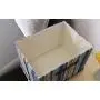TheWarmHome Decorative Storage Boxes with Lid for Office Organizer|Decorative Storage Baskets Organizer Bins with Lids|Empty Gift Basket Toy Bin