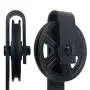 SMARTSTANDARD Sliding Barn Door Hardware Rollers 2PCS (Black) (Big Industry Wheel Hangers) SMARTSTANDARD Sliding Barn Door Hardware Rollers 2PCS (Black) (Big Industry Wheel Hangers)