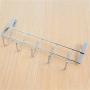 Hooks Hanger, Elevin(TM) ???????? Stainless Steel 5 Hooks Clothes Door Bathroom Hanger Hanging Loop Organizer
