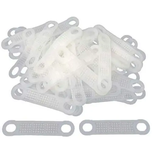 Rusoji 120pcs Non-Slip Clear Rubber Hanger Clothes Grips Clothing Hanging Strips for Wood and Plastic Hangers Rusoji 120pcs Non-Slip Clear Rubber Hanger Clothes Grips Clothing Hanging Strips for Wood and Plastic Hangers