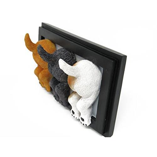 3 Dog Tails Key & Leash Hanger, Hat, Harness, Coat, Wall Organizer, Realistic ,Quality Resin, Heavy Duty, Decorative Gift - by Ashes to Beauty (3 Tail Hooks) 3 Dog Tails Key & Leash Hanger, Hat, Harness, Coat, Wall Organizer, Realistic ,Quality Resin, Heavy Duty, Decorative Gift - by Ashes to Beauty (3 Tail Hooks)