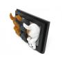 3 Dog Tails Key & Leash Hanger, Hat, Harness, Coat, Wall Organizer, Realistic ,Quality Resin, Heavy Duty, Decorative Gift - by Ashes to Beauty (3 Tail Hooks) 3 Dog Tails Key & Leash Hanger, Hat, Harness, Coat, Wall Organizer, Realistic ,Quality Resin, Heavy Duty, Decorative Gift - by Ashes to Beauty (3 Tail Hooks)